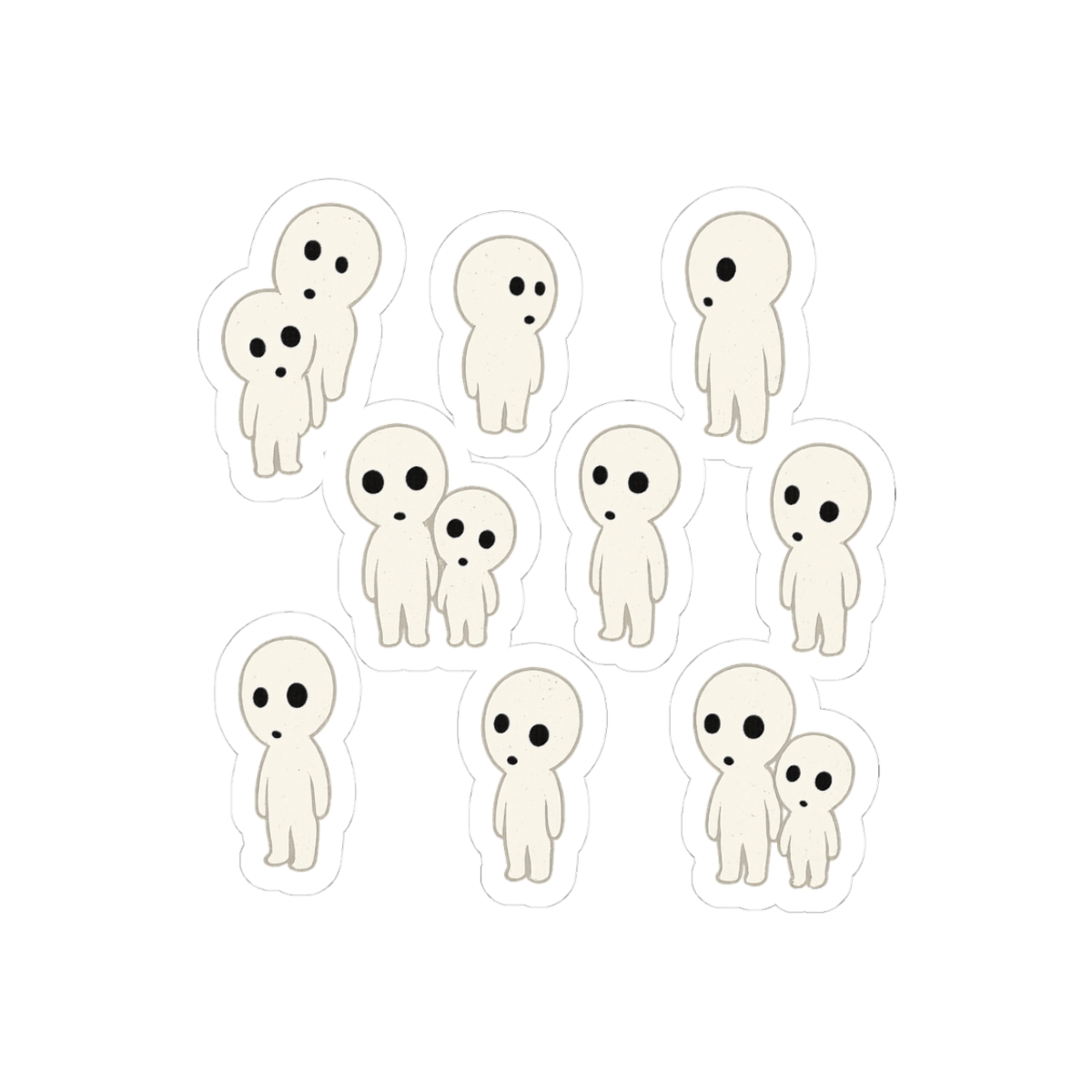 Mystical Tree Spirits Ethereal Forest Sticker