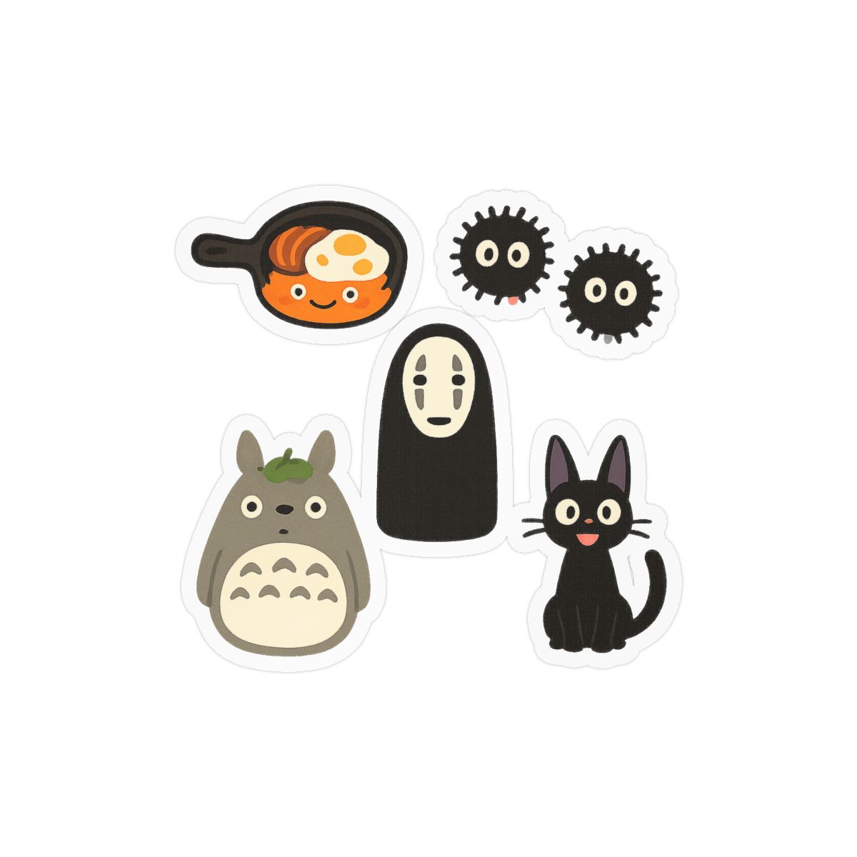 Studio Ghibli Anime Stickers | Cute Vinyl Decals