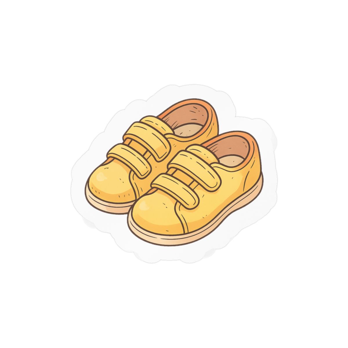 Chihiro Shoes Cute Sticker | Spirited Away Vinyl Decal
