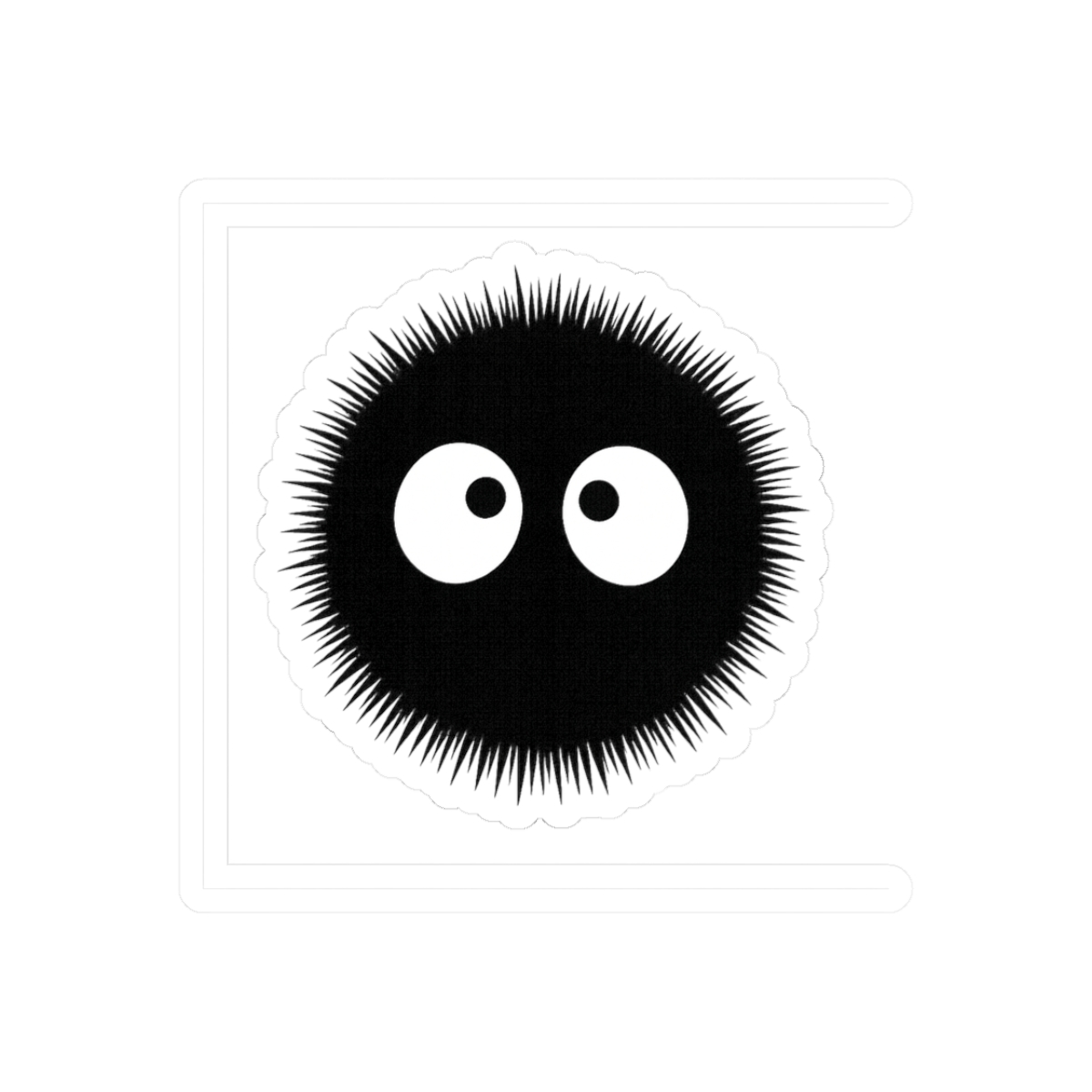 Whimsical Soot Sprite Sticker | Cute Ghibli Vinyl Decal