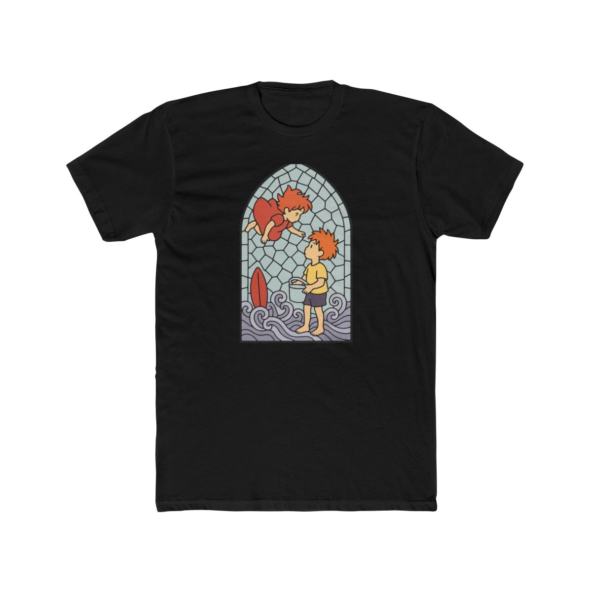 Studio Ghibli Ponyo Stained Glass Duo T-Shirt