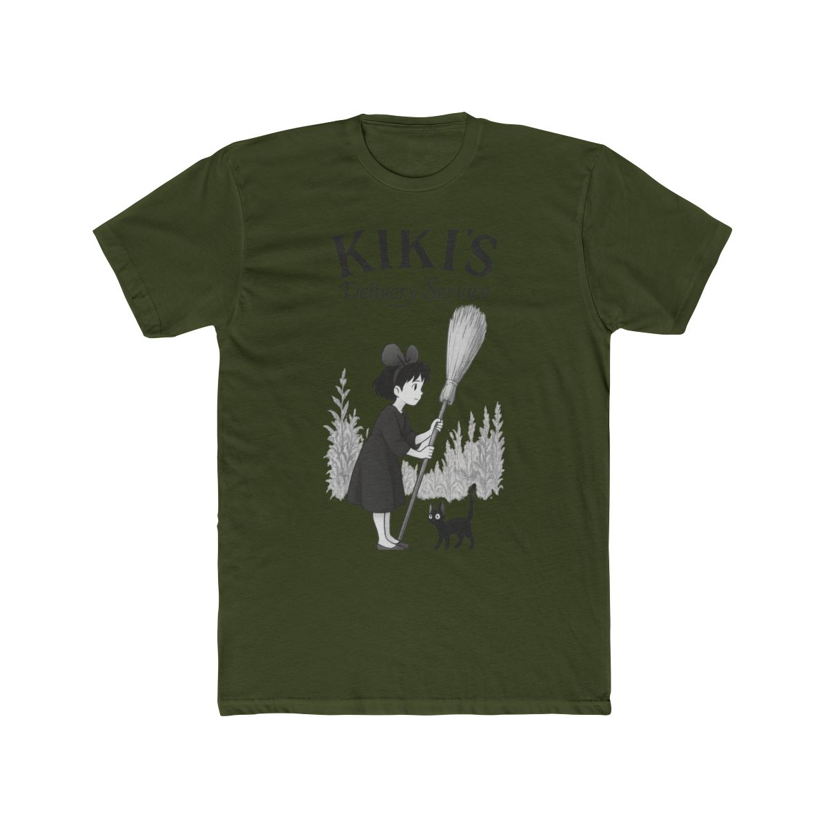 Studio Ghibli Kiki's Delivery Service Portrait T-Shirt - alternate angle 5, merchandise