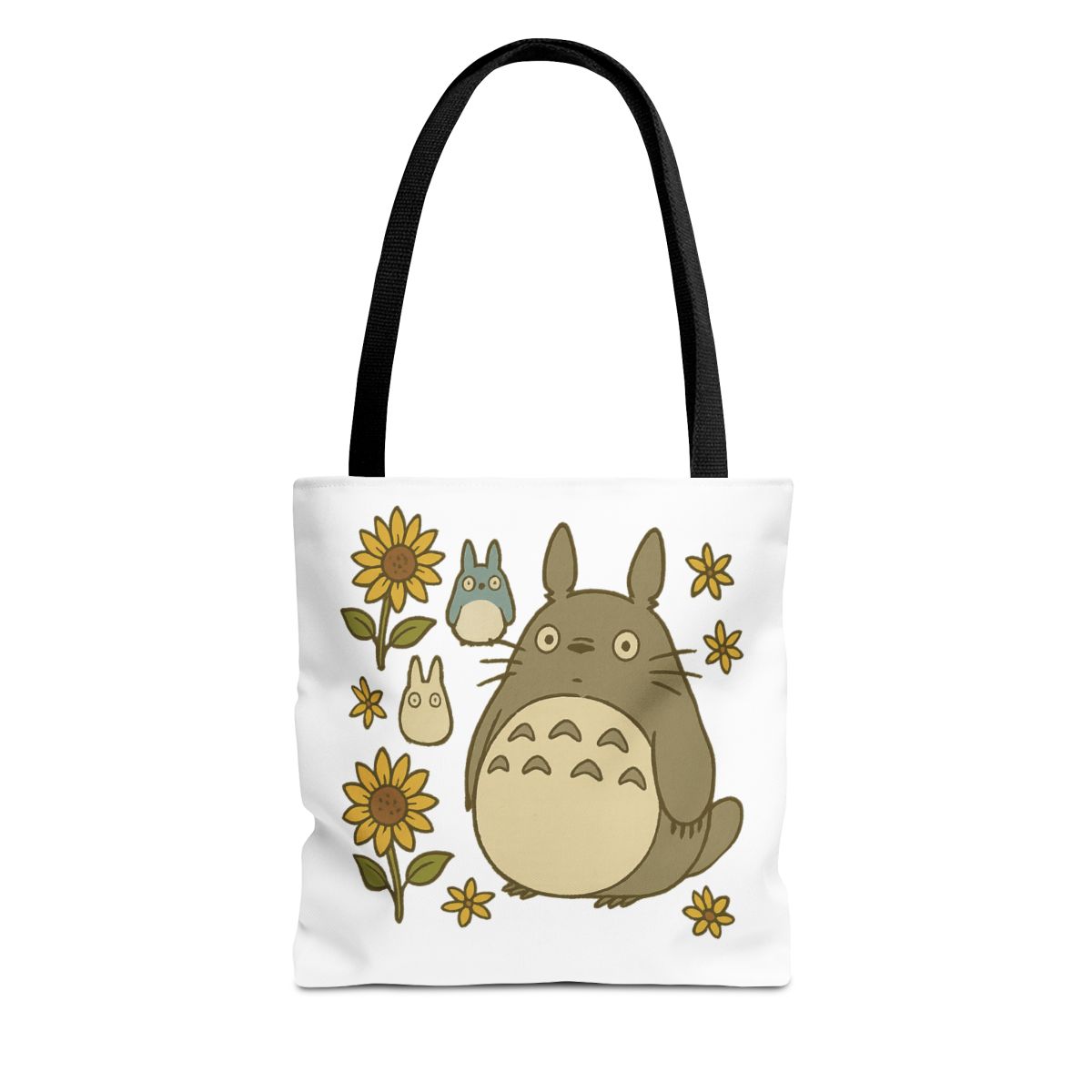 My Neighbor Totoro Floral Tote Bag | Studio Ghibli Reusable