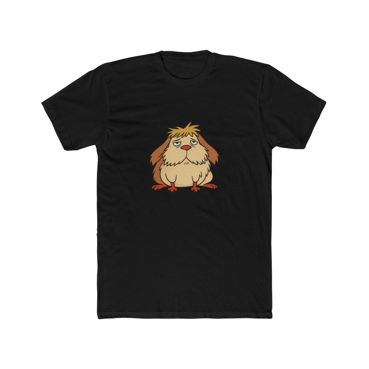 Funny Fluffy Bird Cartoon T-Shirt
