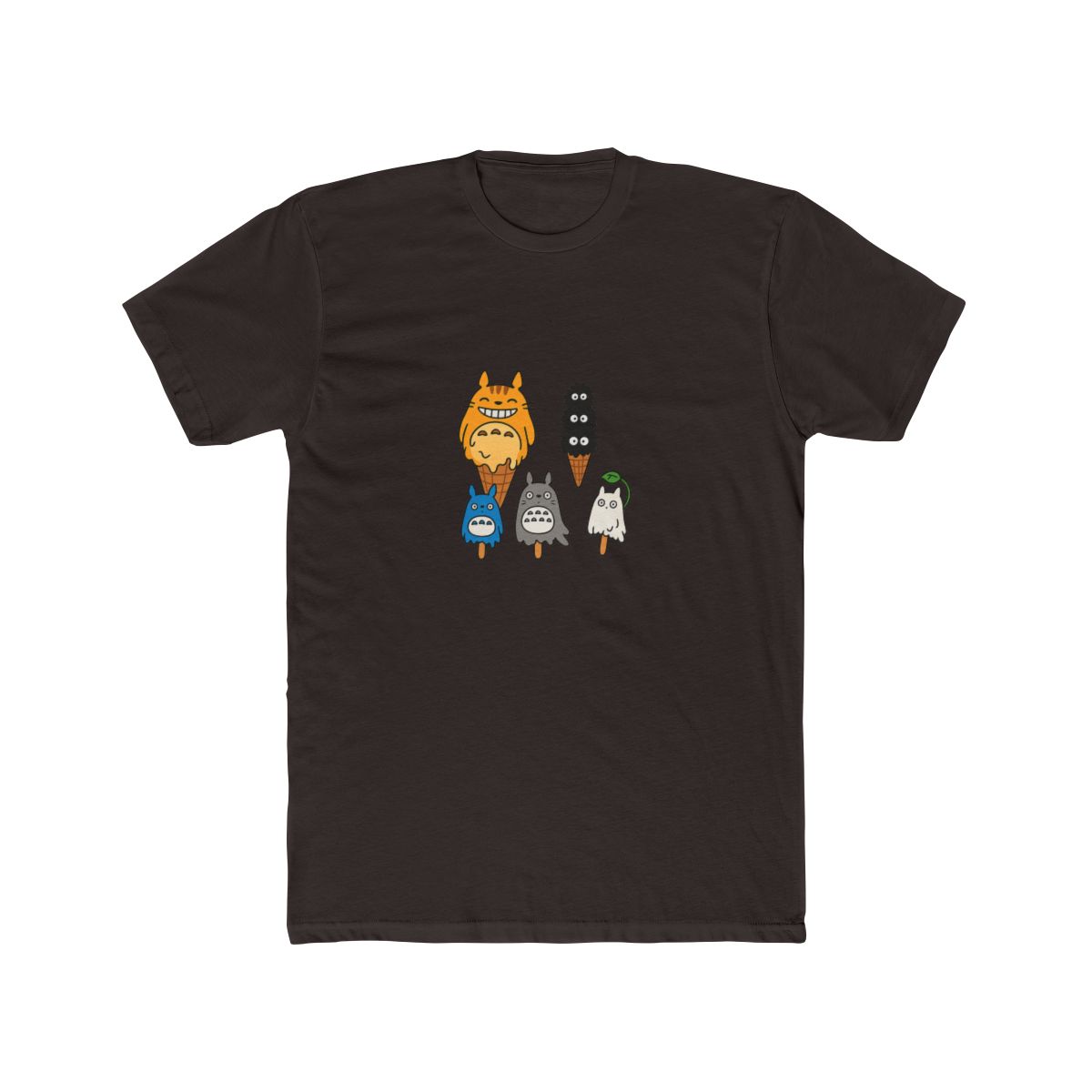 Totoro Ice Cream Bliss Studio Ghibli T-Shirt - alternate angle 5, merchandise