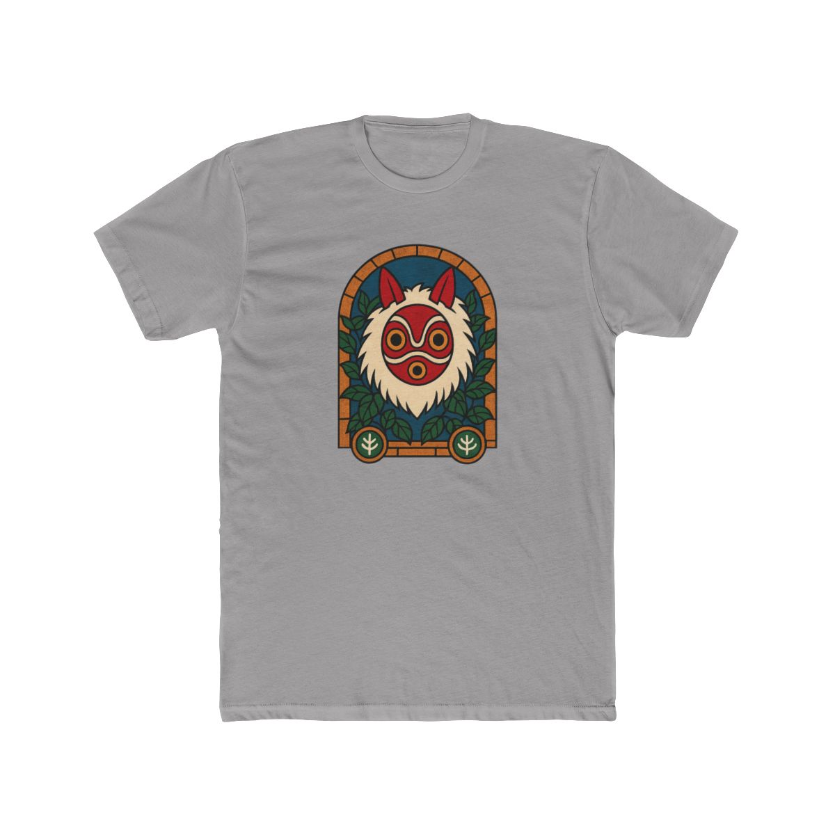 Studio Ghibli Princess Mononoke San Stained Glass T-Shirt