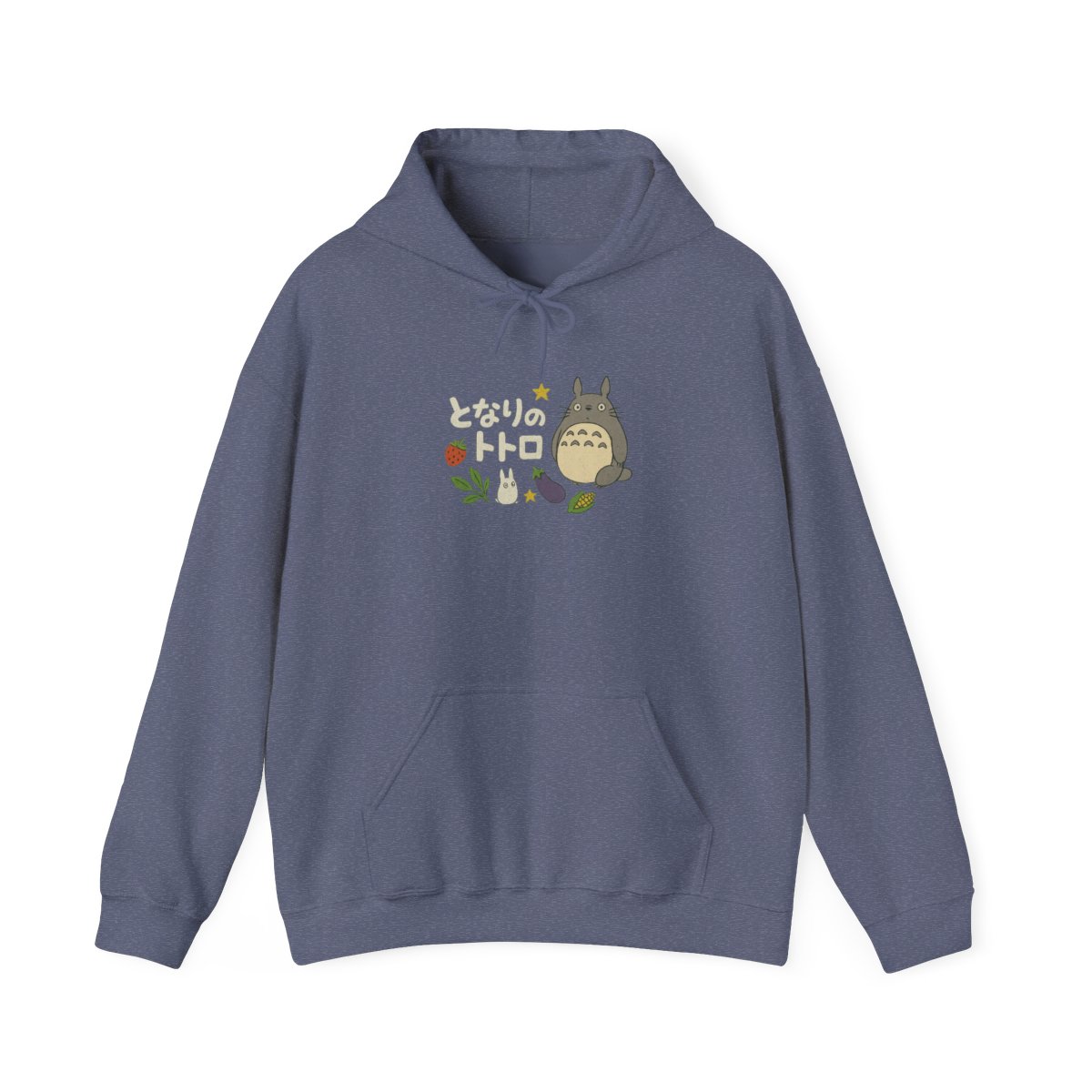 My Neighbor Totoro Veggie Patch Embroidered Cropped Zipper Hoodie - alternate angle 3, merchandise