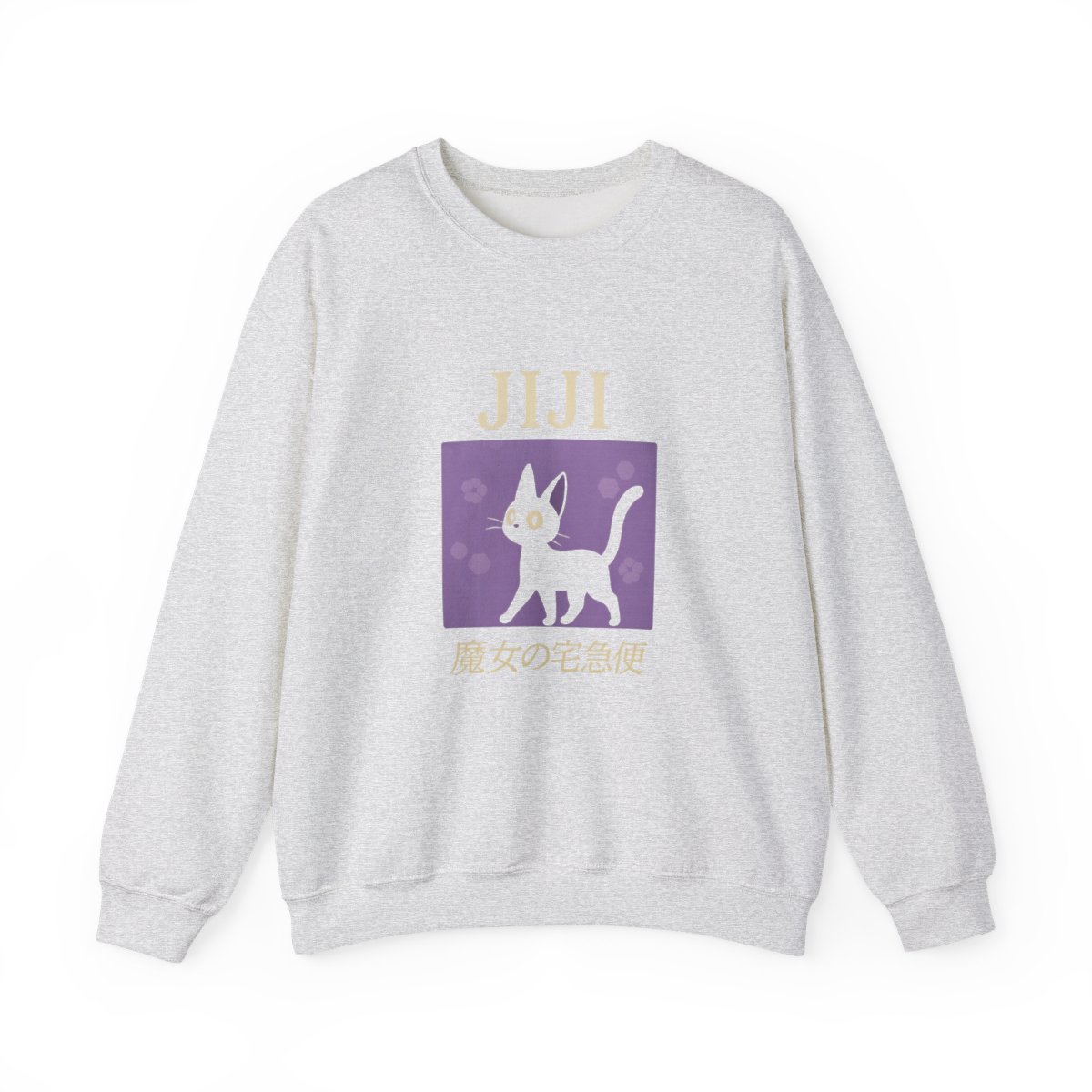 Kiki's Delivery Service Jiji Portrait Crewneck Sweatshirt - alternate angle 3, merchandise