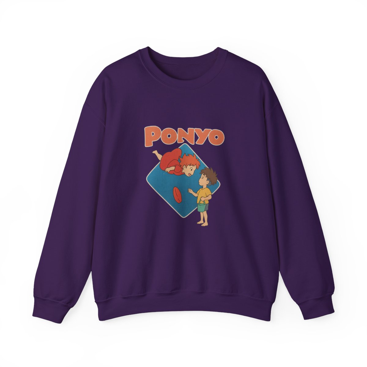 Studio Ghibli Ponyo Enchanting Crewneck Sweatshirt - alternate angle 4, merchandise