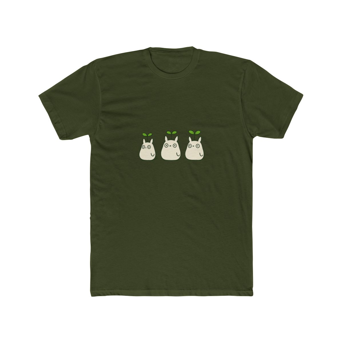 Chibi Totoro Cute Forest Spirit T-Shirt - alternate angle 5, merchandise