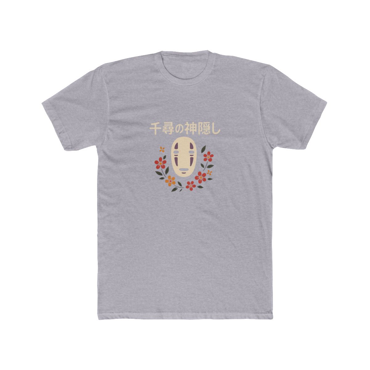 Studio Ghibli Spirited Away No-Face Floral T-Shirt