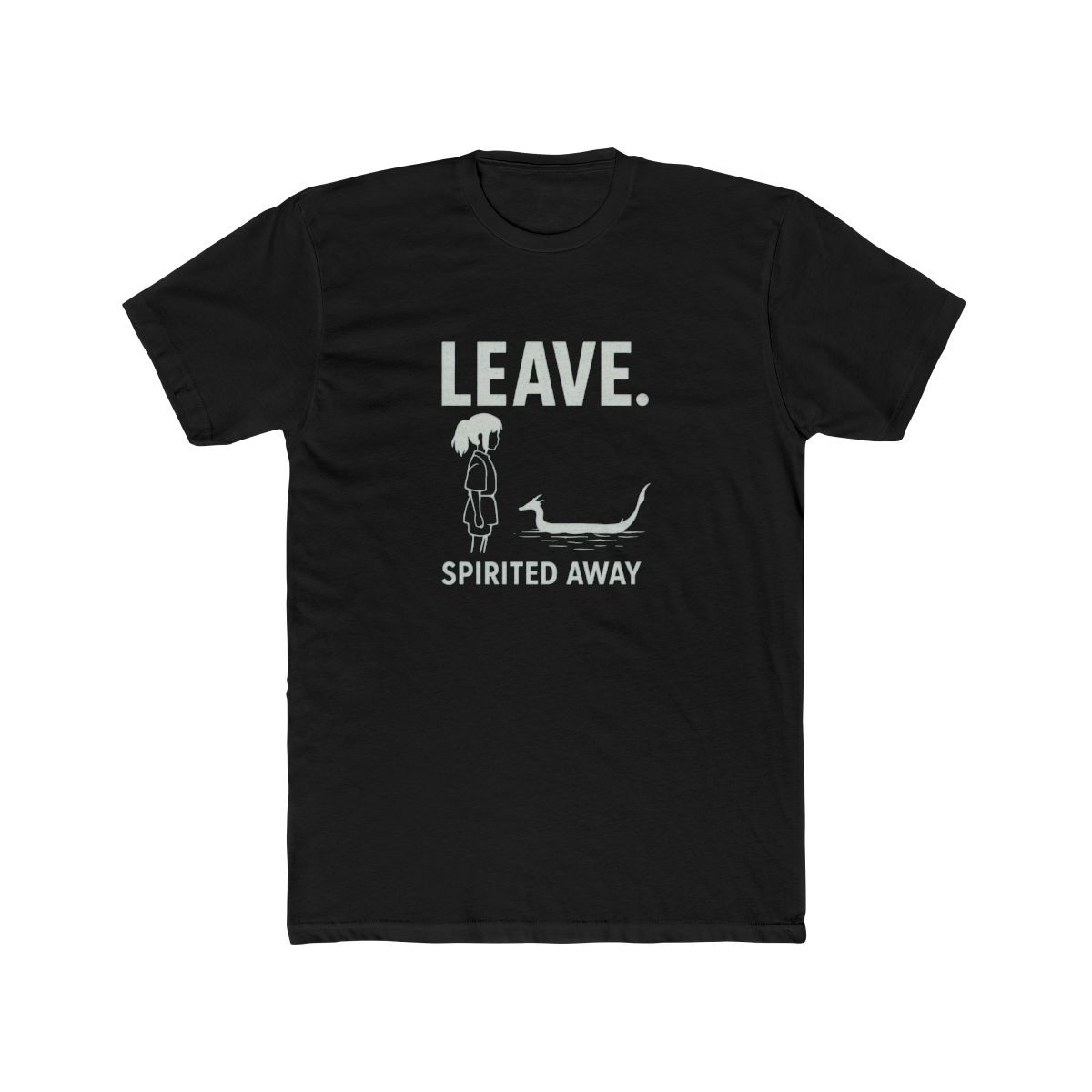 Spirited Away Studio Ghibli Quote Tonal T-Shirt