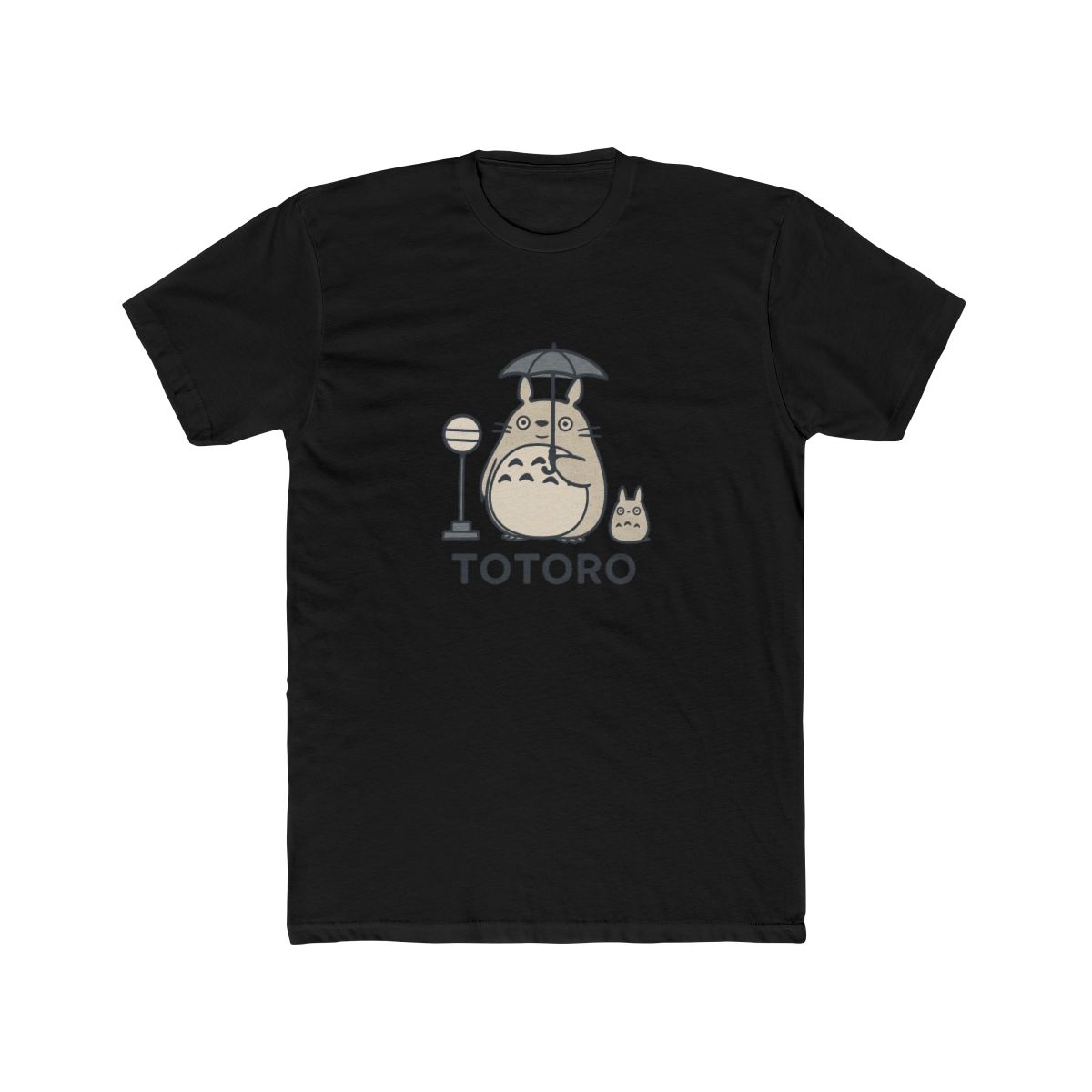 Embroidered Totoro T-Shirt Studio Ghibli Kawaii