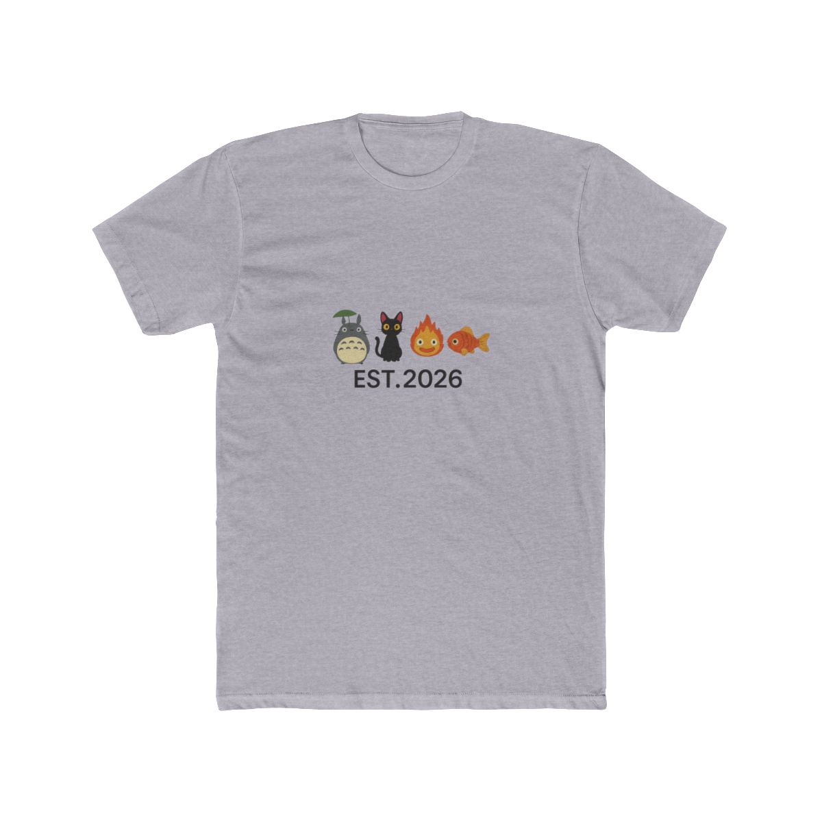 Howl's Moving Castle Embroidered Studio Ghibli T-Shirt
