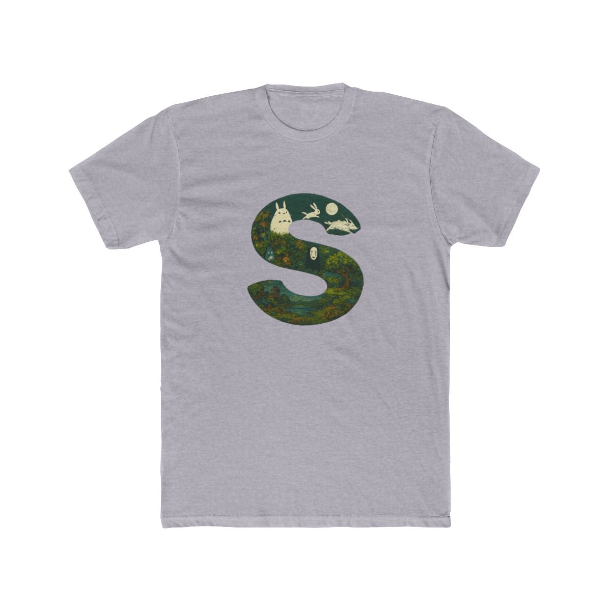Vintage Studio Ghibli No Face T-Shirt - alternate angle 3, merchandise