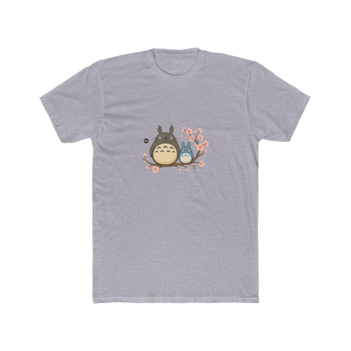 Cherry Blossom Totoro Studio Ghibli T-Shirt - alternate angle 4, merchandise