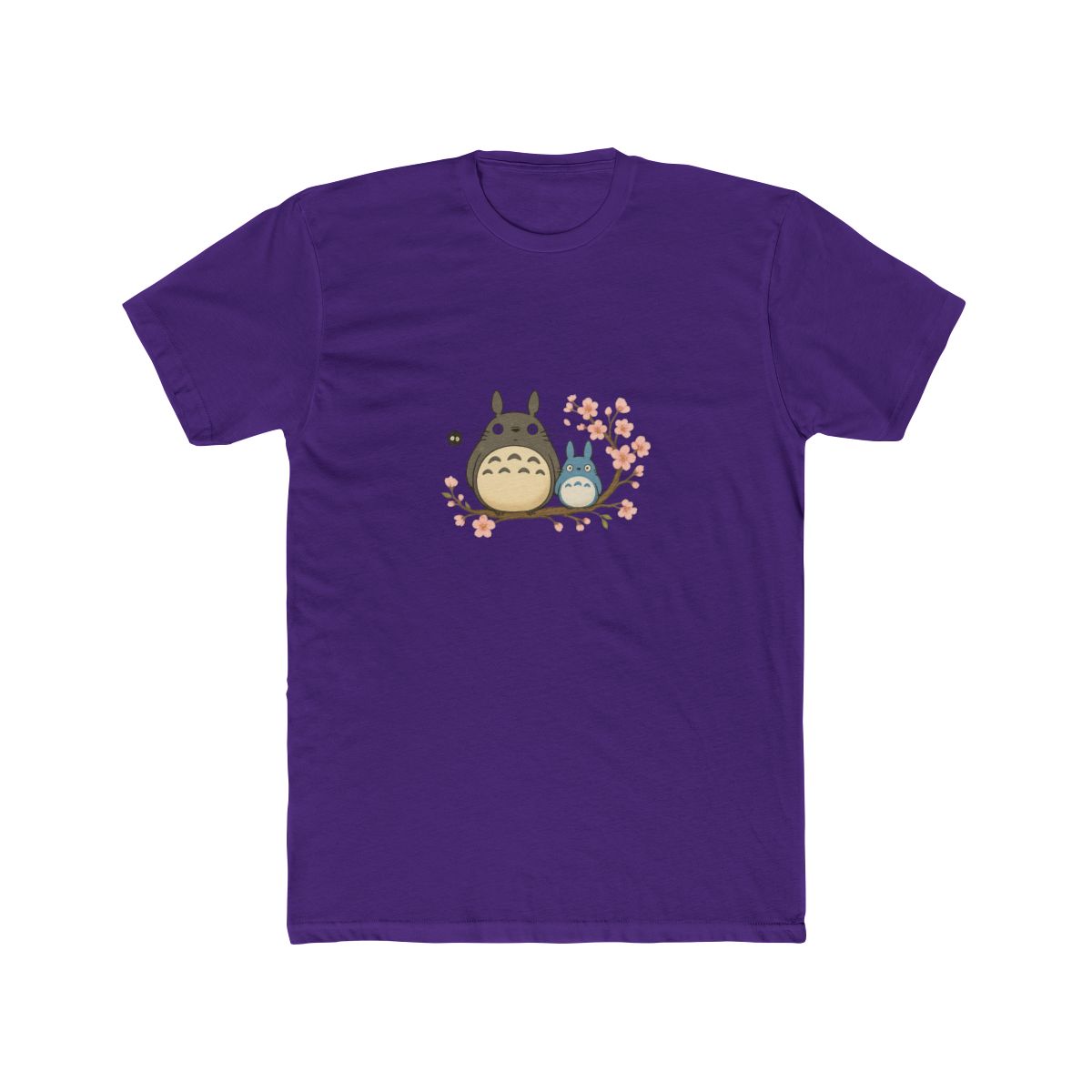 Cherry Blossom Totoro Studio Ghibli T-Shirt - alternate angle 5, merchandise