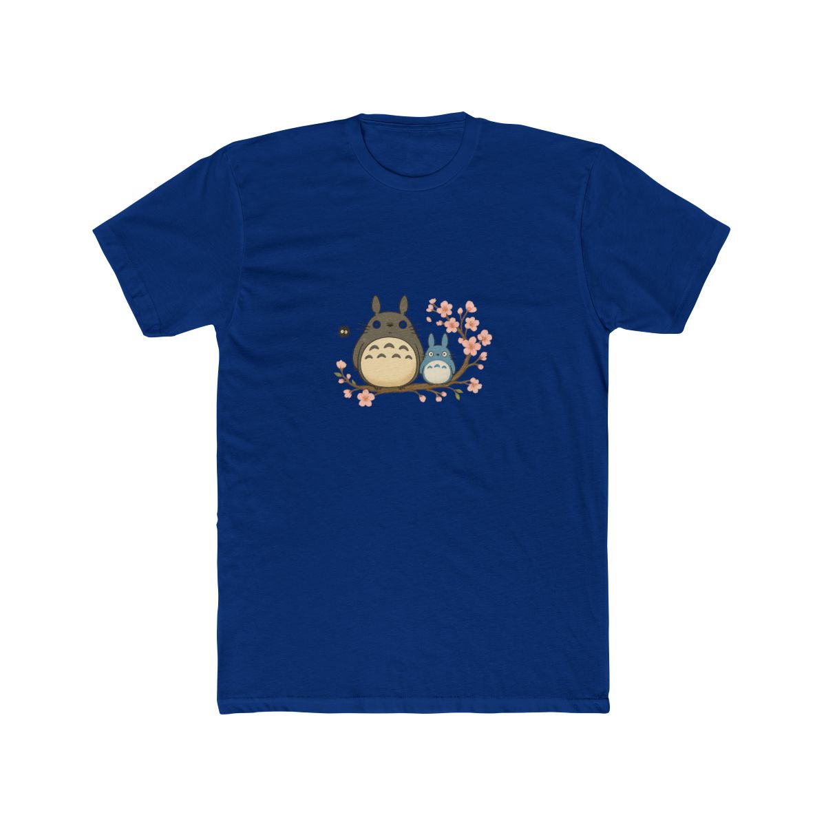 Cherry Blossom Totoro Studio Ghibli T-Shirt - alternate angle 3, merchandise