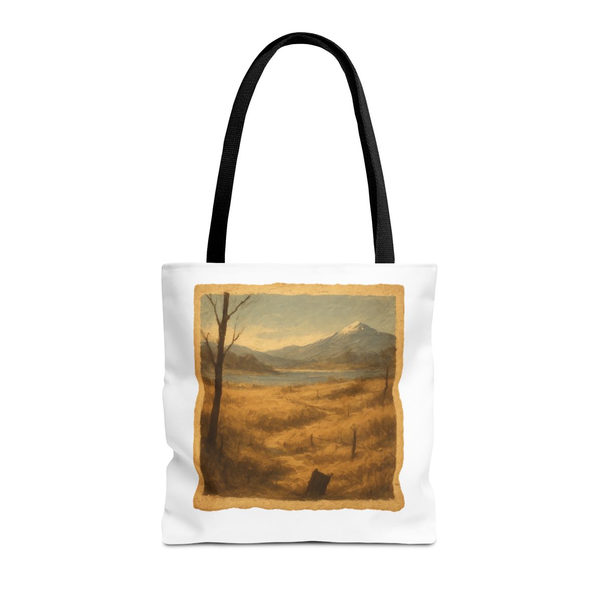 Tote Bag Ghibli Style Beach - Riverbank Shore - alternate angle 4, merchandise