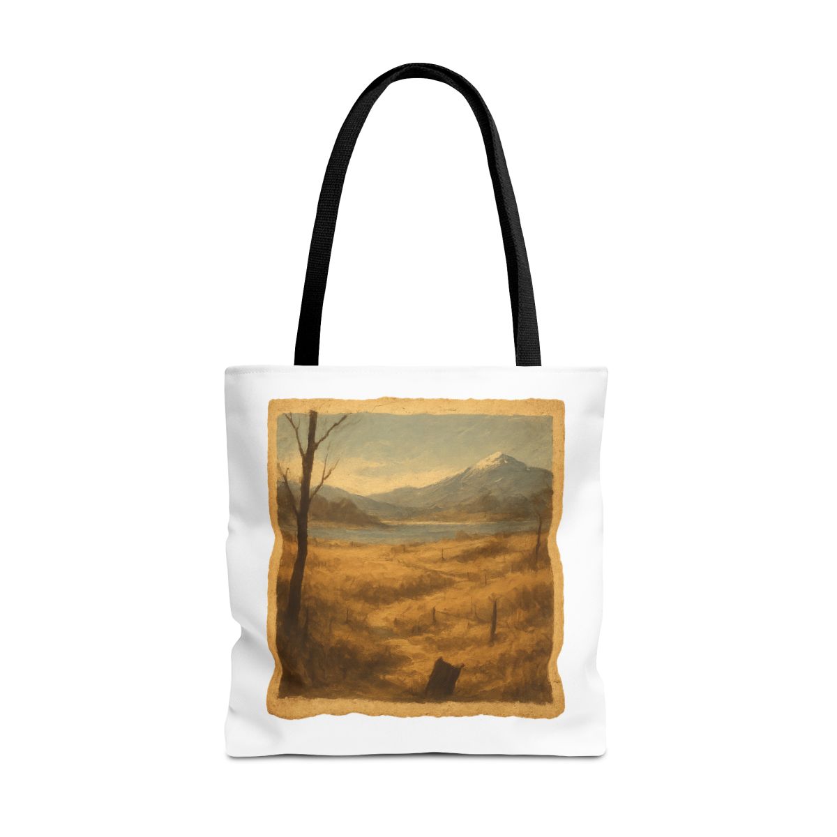 Tote Bag Ghibli Style Beach - Riverbank Shore - alternate angle 5, merchandise