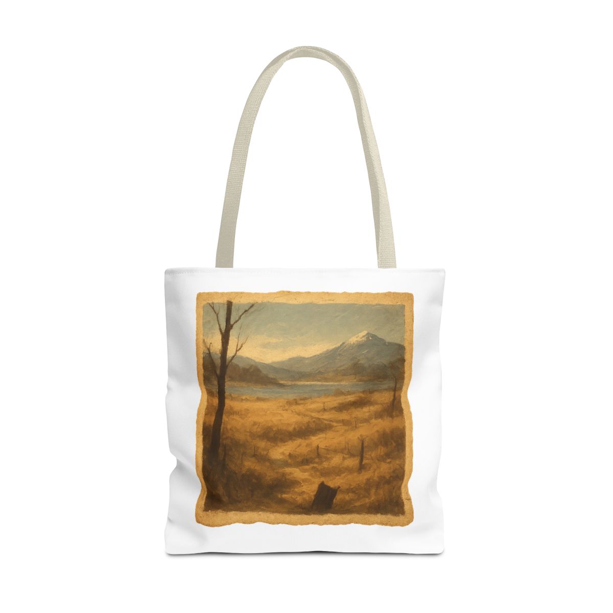 Tote Bag Ghibli Style Beach - Riverbank Shore - alternate angle 2, merchandise