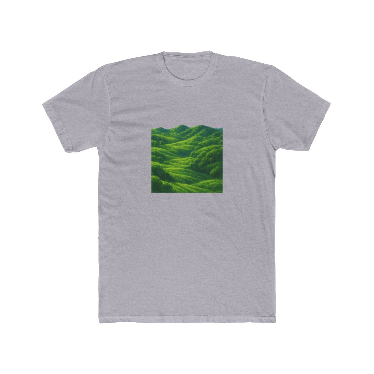 Ghibli-Inspired Spring Meadow T-Shirt - alternate angle 4, merchandise