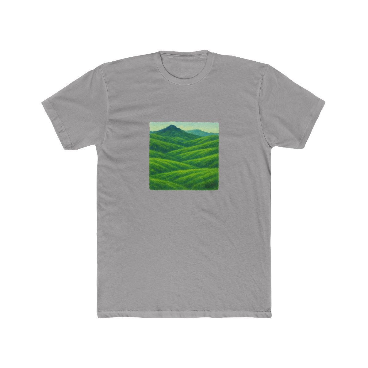 Ghibli-Style Green Spring Meadow Vintage T-Shirt - Official T-Shirts merchandise
