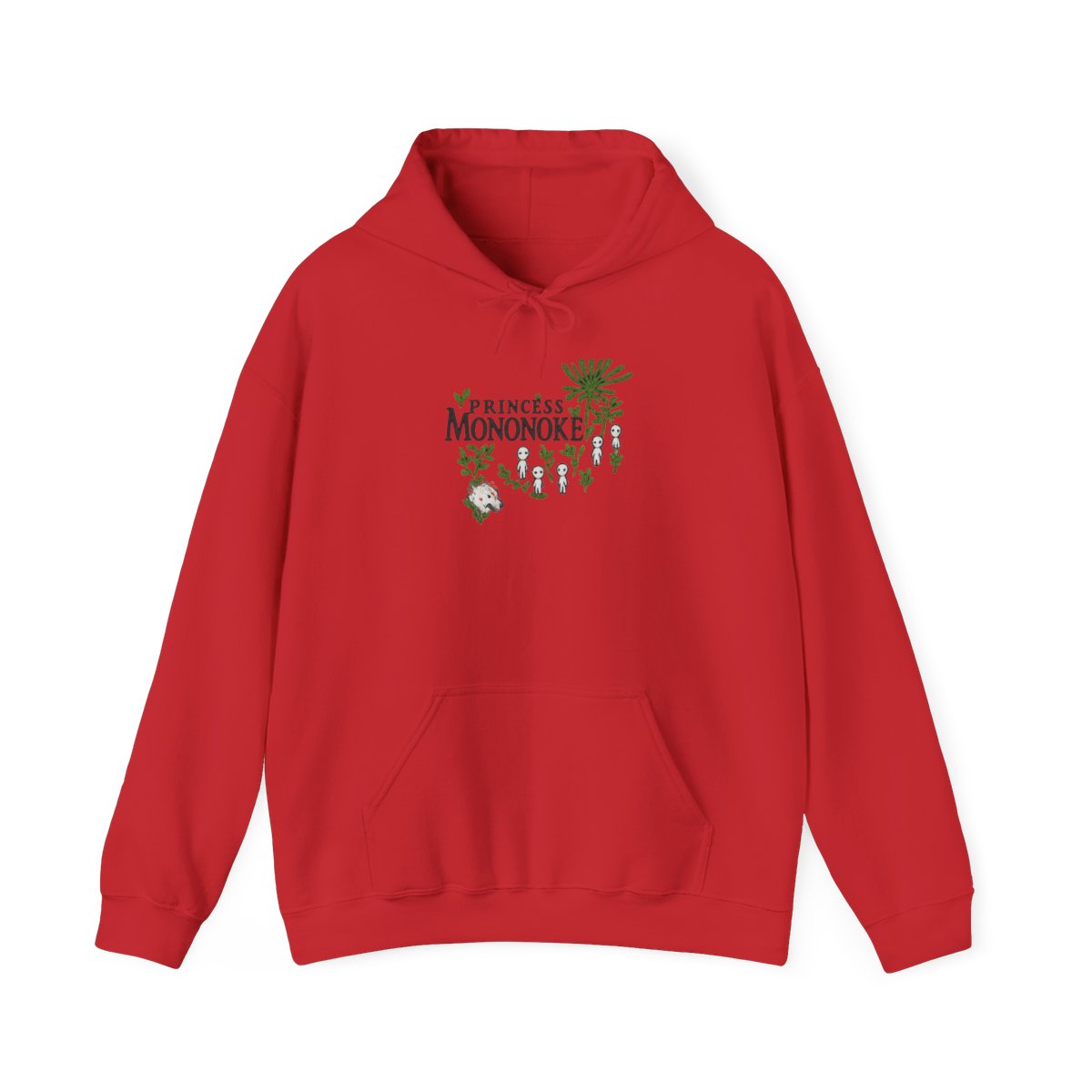 Princess Mononoke Embroidered Sweatshirt And Hoodie, Mononoke Hime Jumper, Fantasy Anime, Ghibli Aesthetic Graphic Shirt - alternate angle 4, merchandise