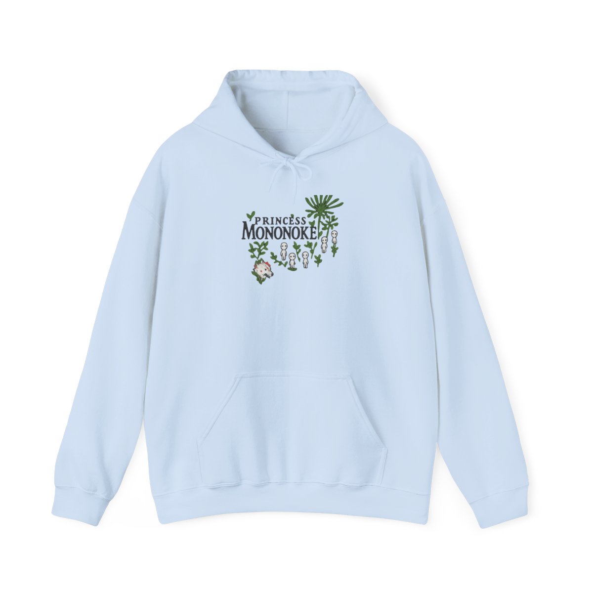 Princess Mononoke Embroidered Sweatshirt And Hoodie, Mononoke Hime Jumper, Fantasy Anime, Ghibli Aesthetic Graphic Shirt - alternate angle 5, merchandise