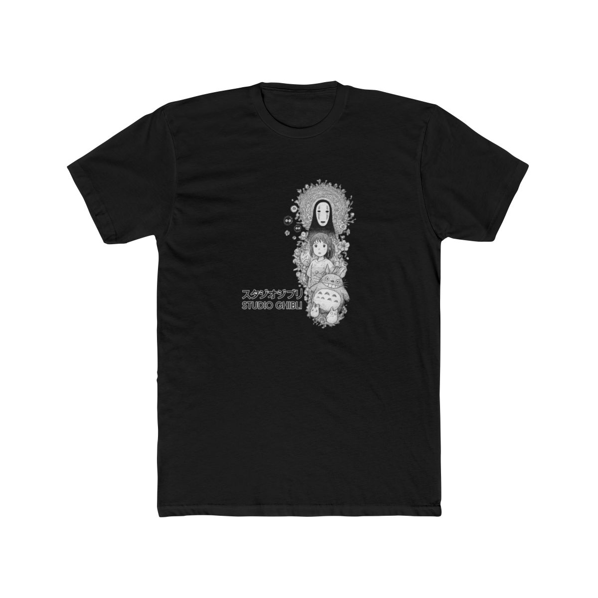 Studio Ghibli Cartoon Characters T Shirt