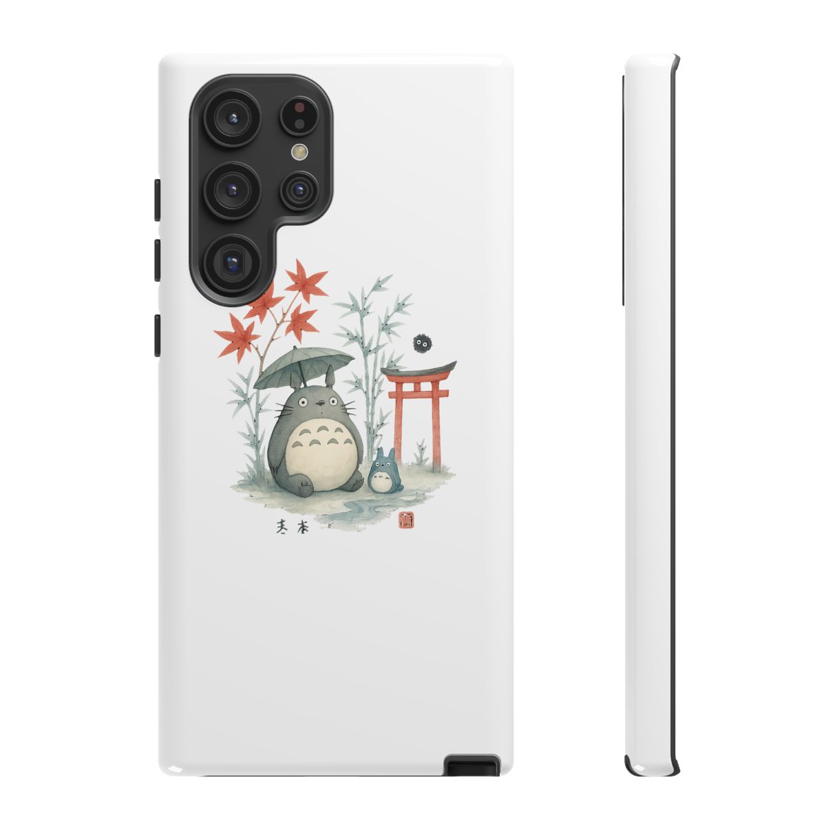 Watercolor Totoro Ghibli MagSafe iPhone Case - Studio Ghibli official Phone Cases merch