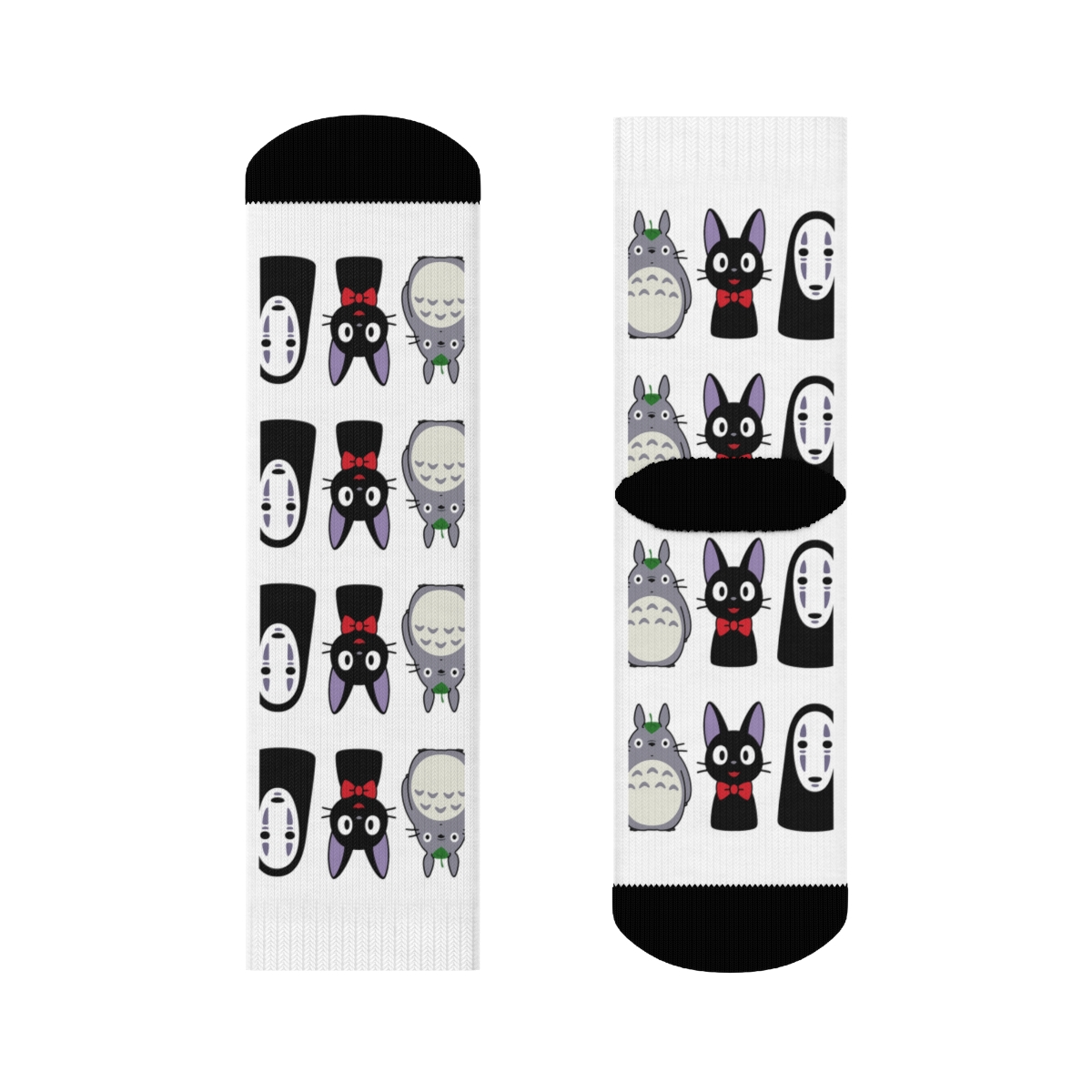 Studio Ghibli Totoro Jiji No Face Magical Socks — official Studio Ghibli accessories