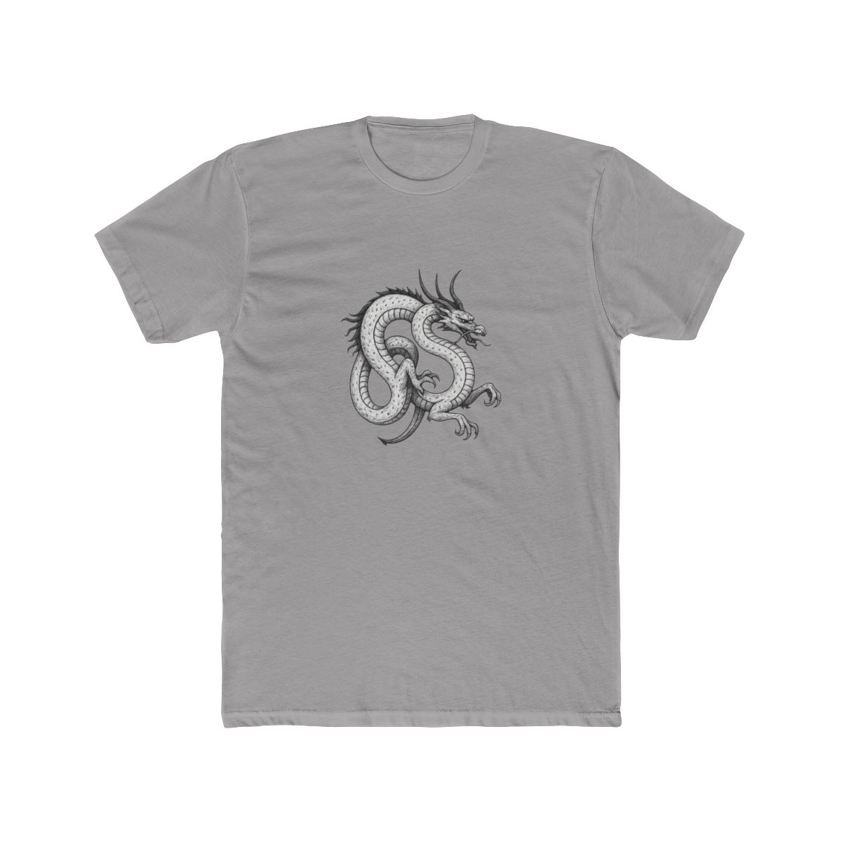 Majestic Japanese Dragon Graphic T Shirt