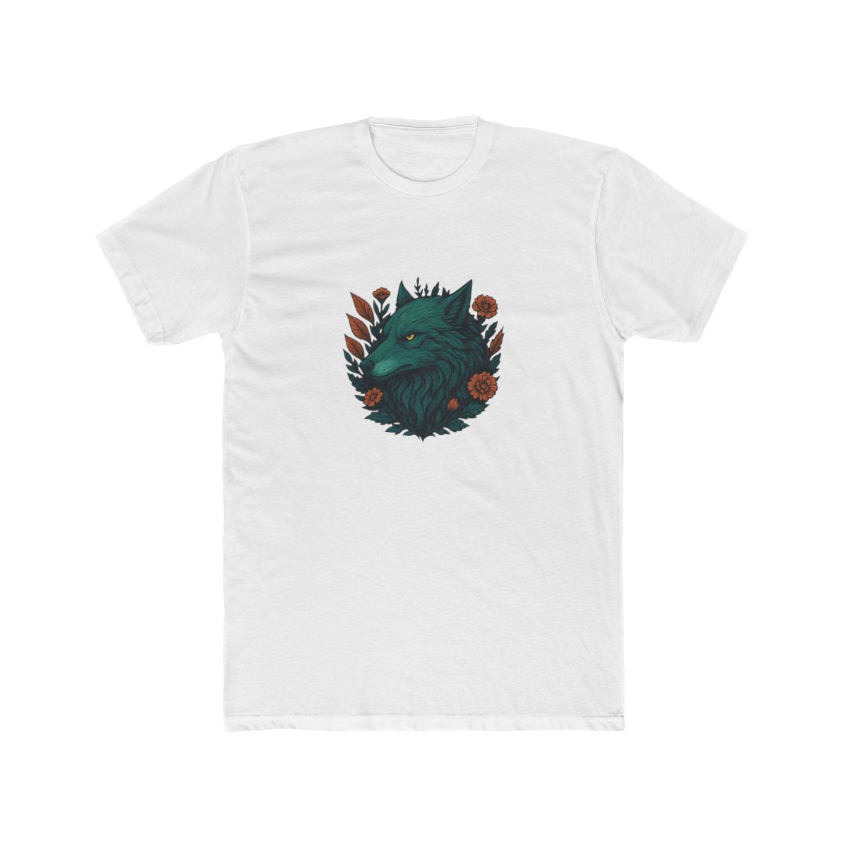 Fierce Wild Wolf Graphic T Shirt