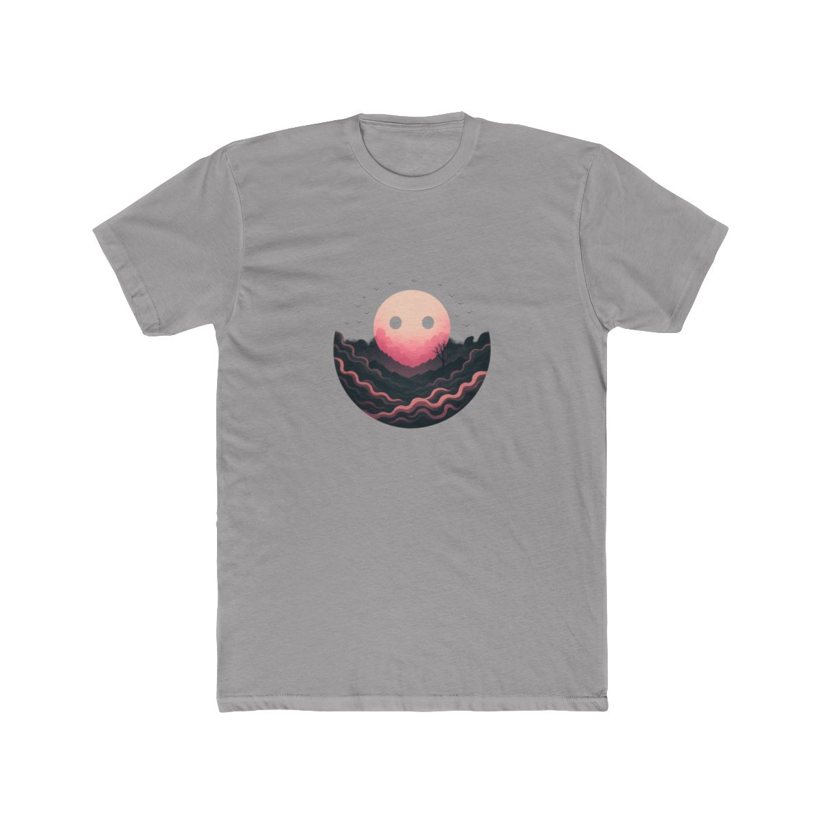 Ghostly Moonrise Spectral Ghost T Shirt