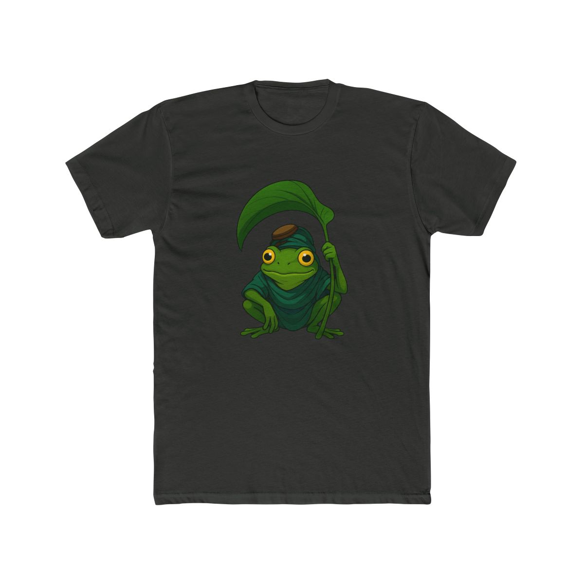Whimsical Frog Dad and Son Inspection T Shirt - alternate angle 4, merchandise