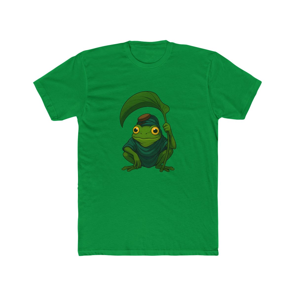 Whimsical Frog Dad and Son Inspection T Shirt - alternate angle 2, merchandise