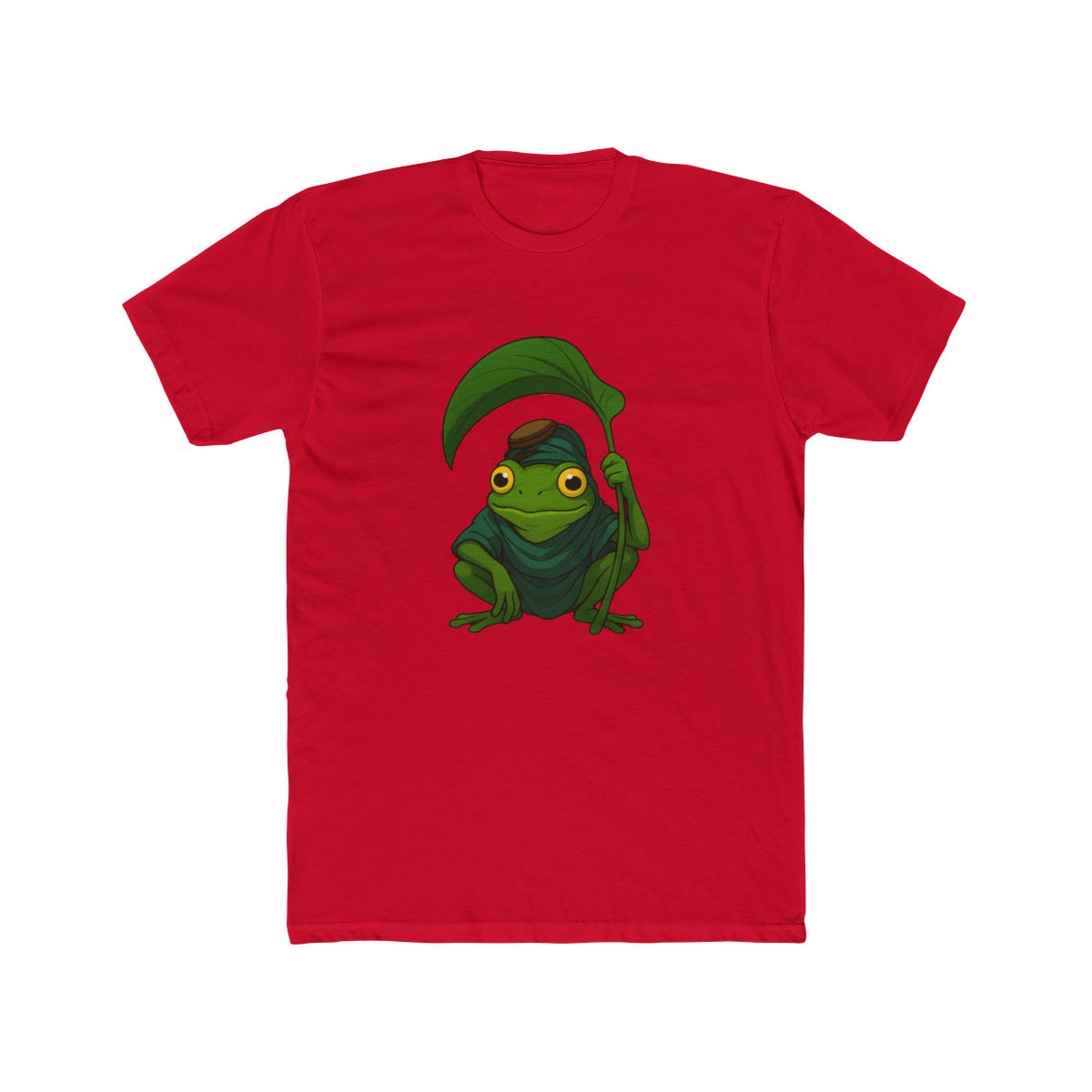 Whimsical Frog Dad and Son Inspection T Shirt - alternate angle 5, merchandise