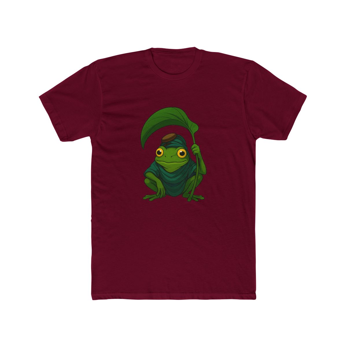 Whimsical Frog Dad and Son Inspection T Shirt - alternate angle 3, merchandise