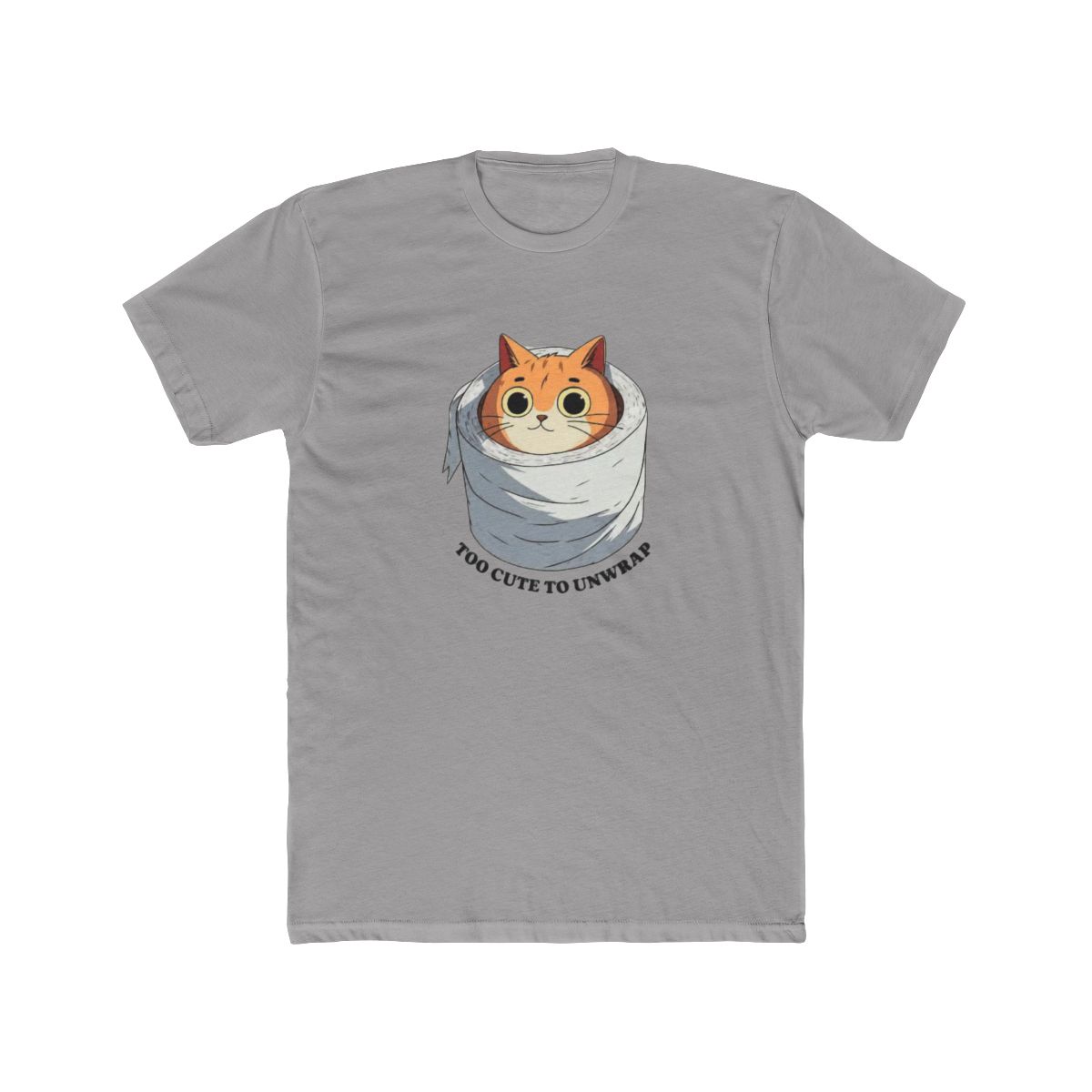 Cat Wrapped in Toilet Paper Funny T Shirt - Cat Lover Gift
