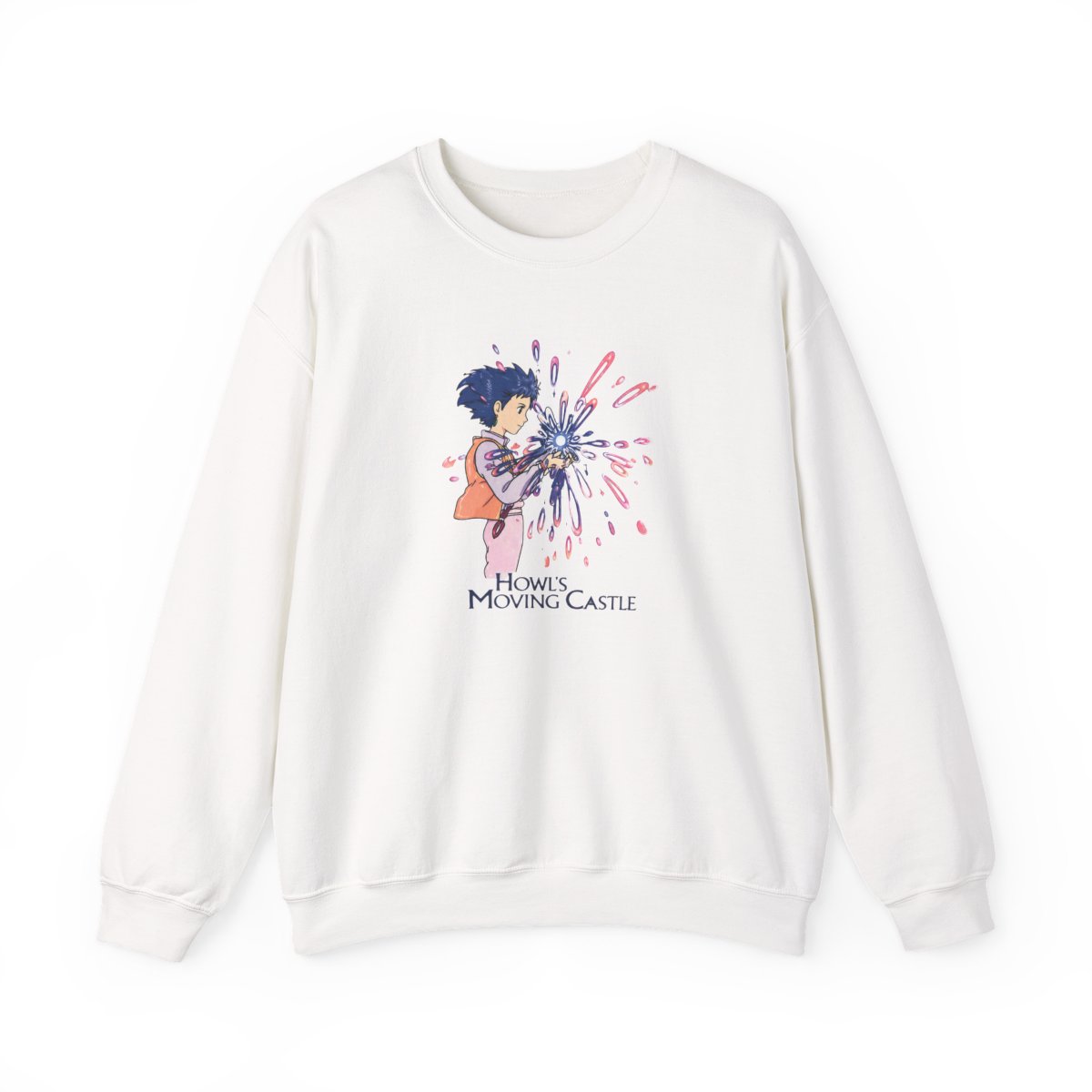 Studio Ghibli® Howl's Moving Castle Crewneck - Official Sweatshirts merchandise