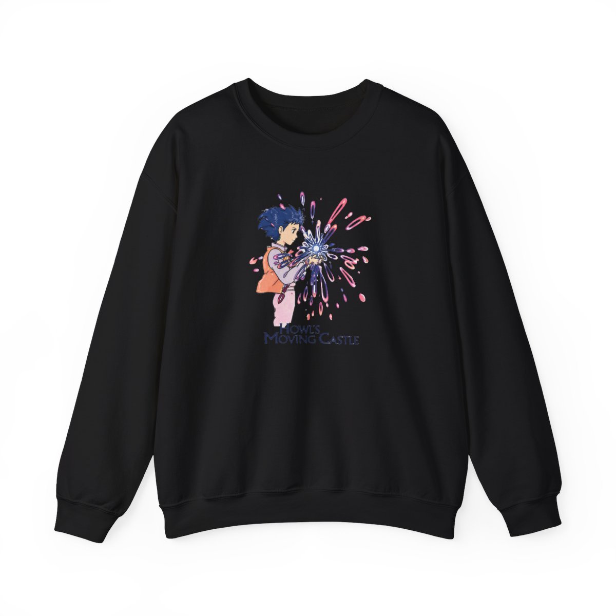 Studio Ghibli® Howl's Moving Castle Crewneck - Studio Ghibli official Sweatshirts merch