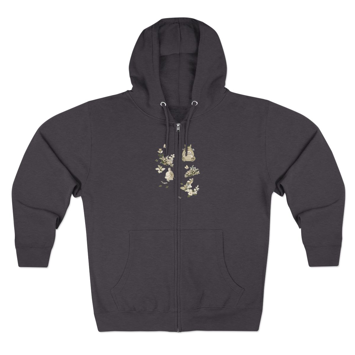 Studio Ghibli® My Neighbor Totoro Botanical Zip Hoodie - alternate angle 2, merchandise