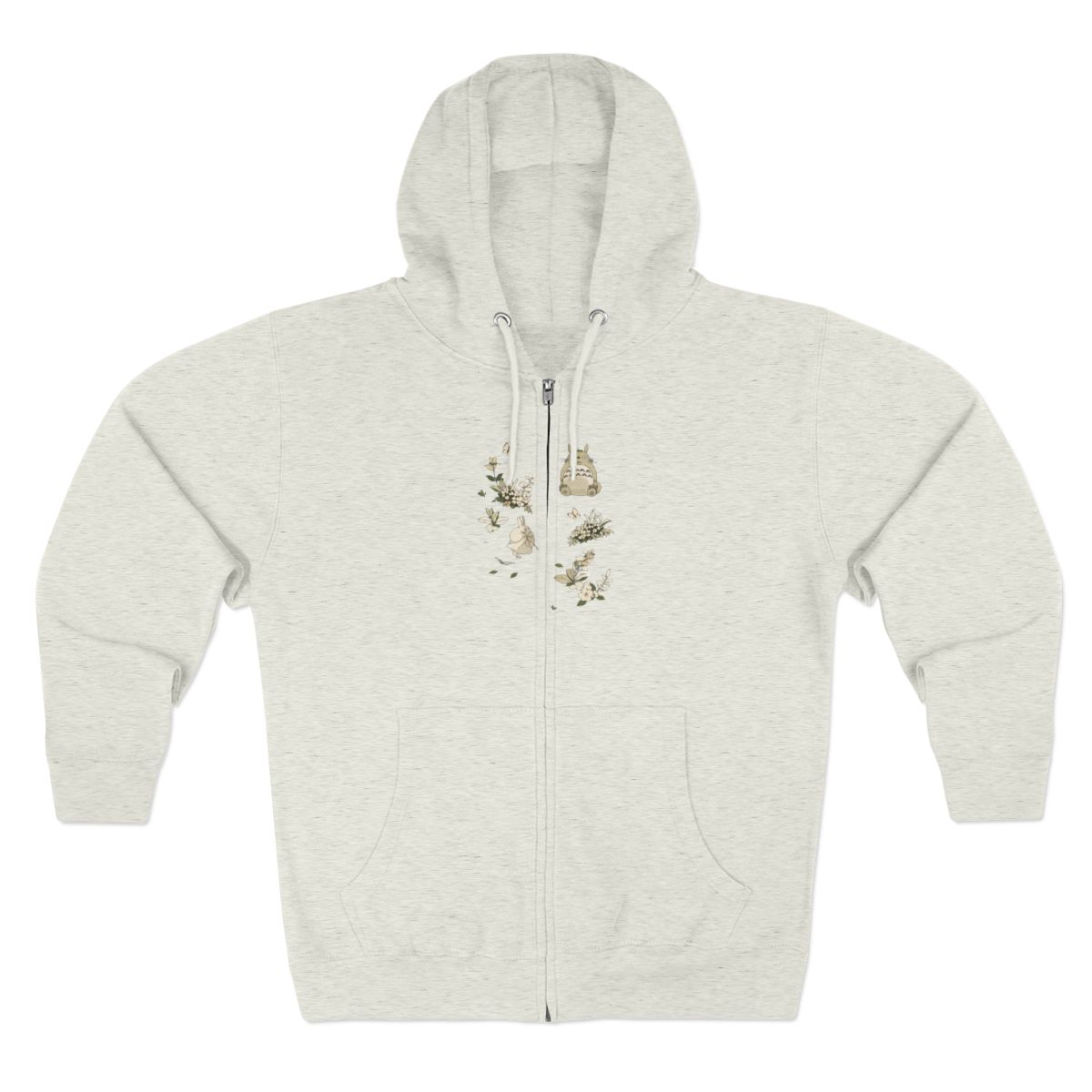 Studio Ghibli® My Neighbor Totoro Botanical Zip Hoodie - alternate angle 4, merchandise