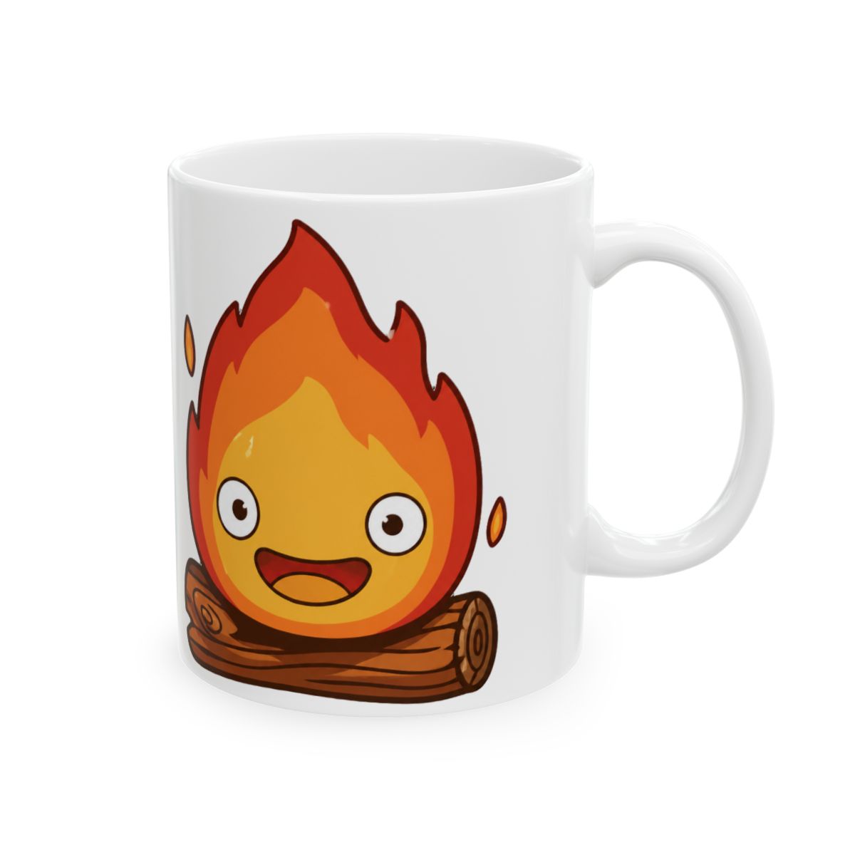 Calcifer Fire Demon Howl's Moving Castle Mug