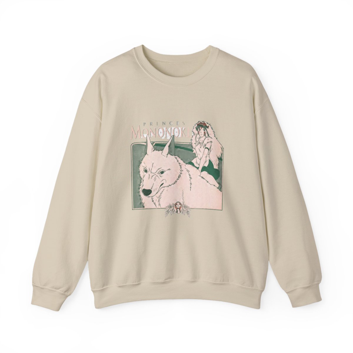 Studio Ghibli® Princess Mononoke Crewneck - alternate angle 4, merchandise