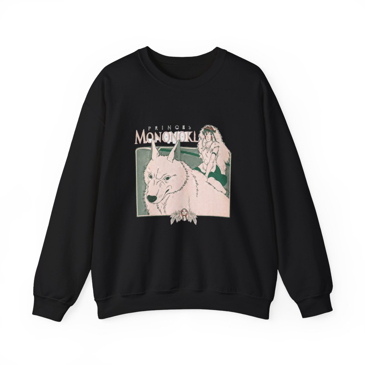 Studio Ghibli® Princess Mononoke Crewneck - alternate angle 3, merchandise