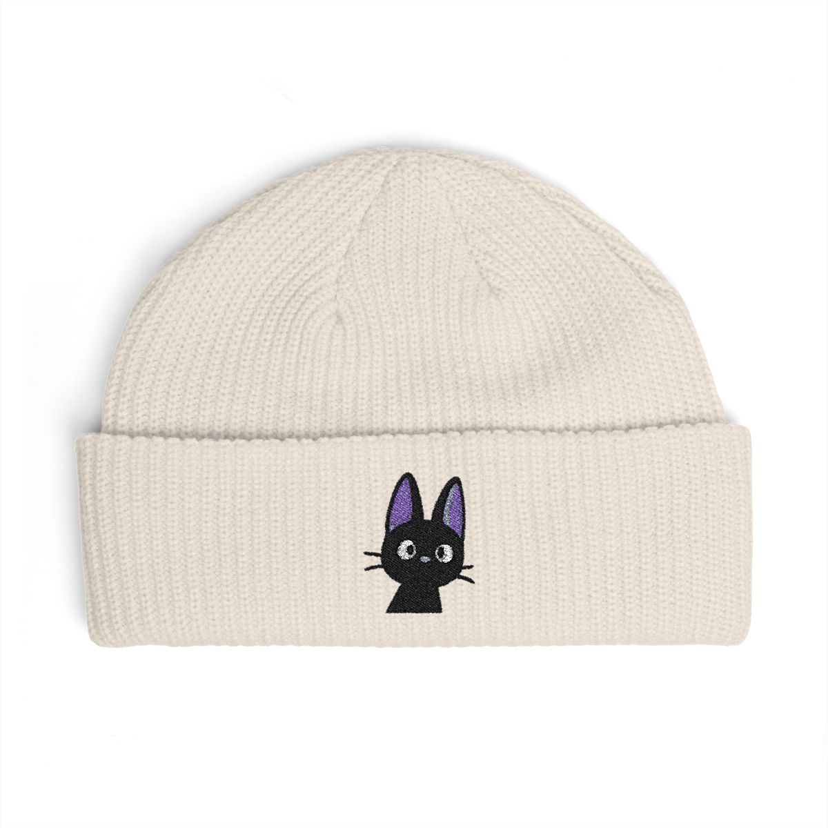 Studio Ghibli® Kiki's Delivery Service Jiji Peekaboo Beanie - alternate angle 2, merchandise