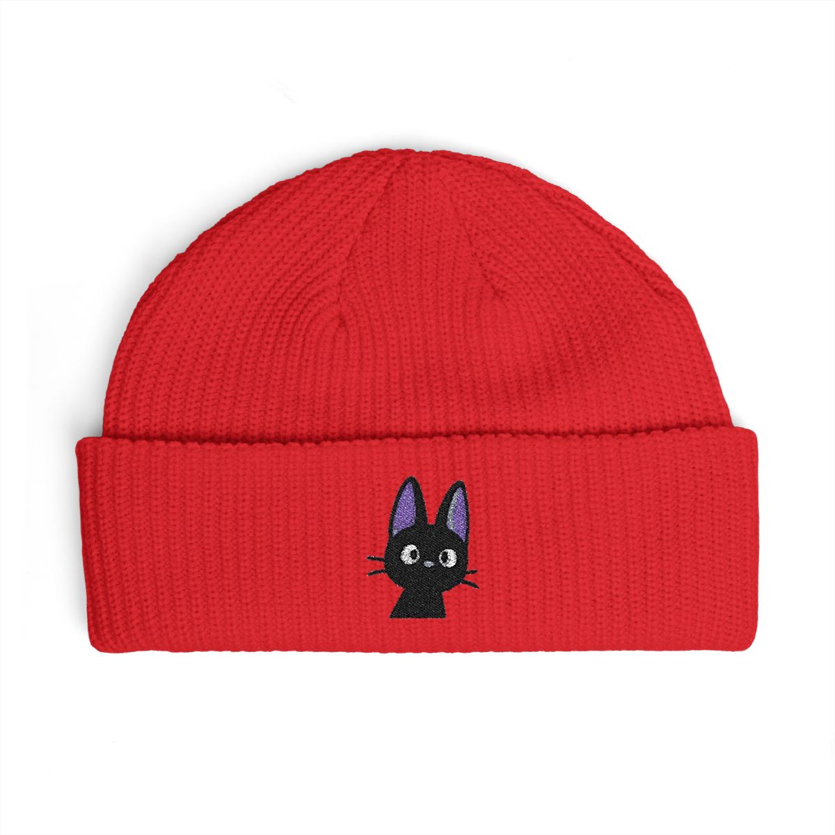 Studio Ghibli® Kiki's Delivery Service Jiji Peekaboo Beanie - Official Hats & Caps merchandise