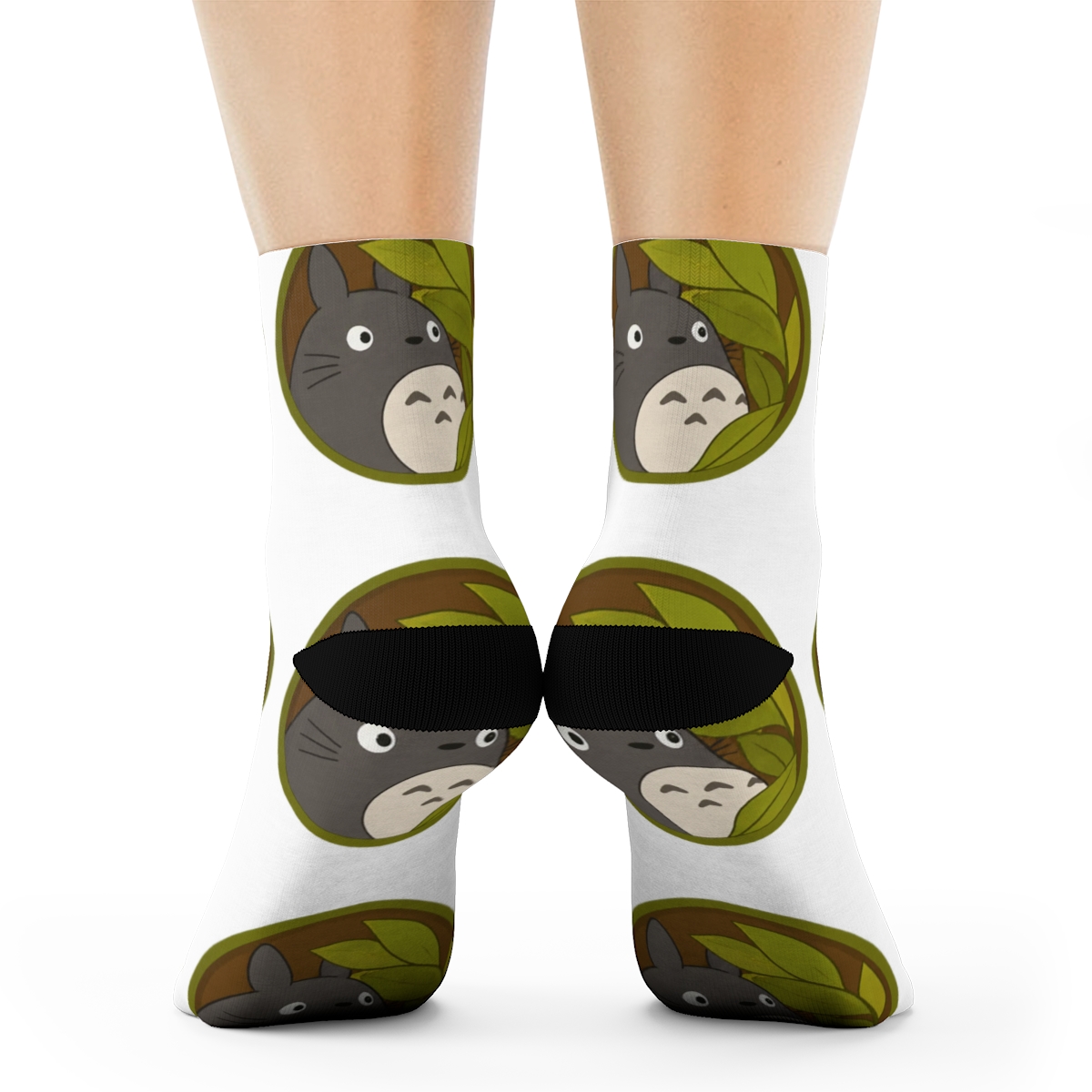 Studio Ghibli® My Neighbor Totoro Brown Cozy Slipper Socks - Official Accessories merchandise